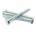 Parafusos de madeira hexadecipal de aço galvanizado de polegada Fastenershexwoodscrews